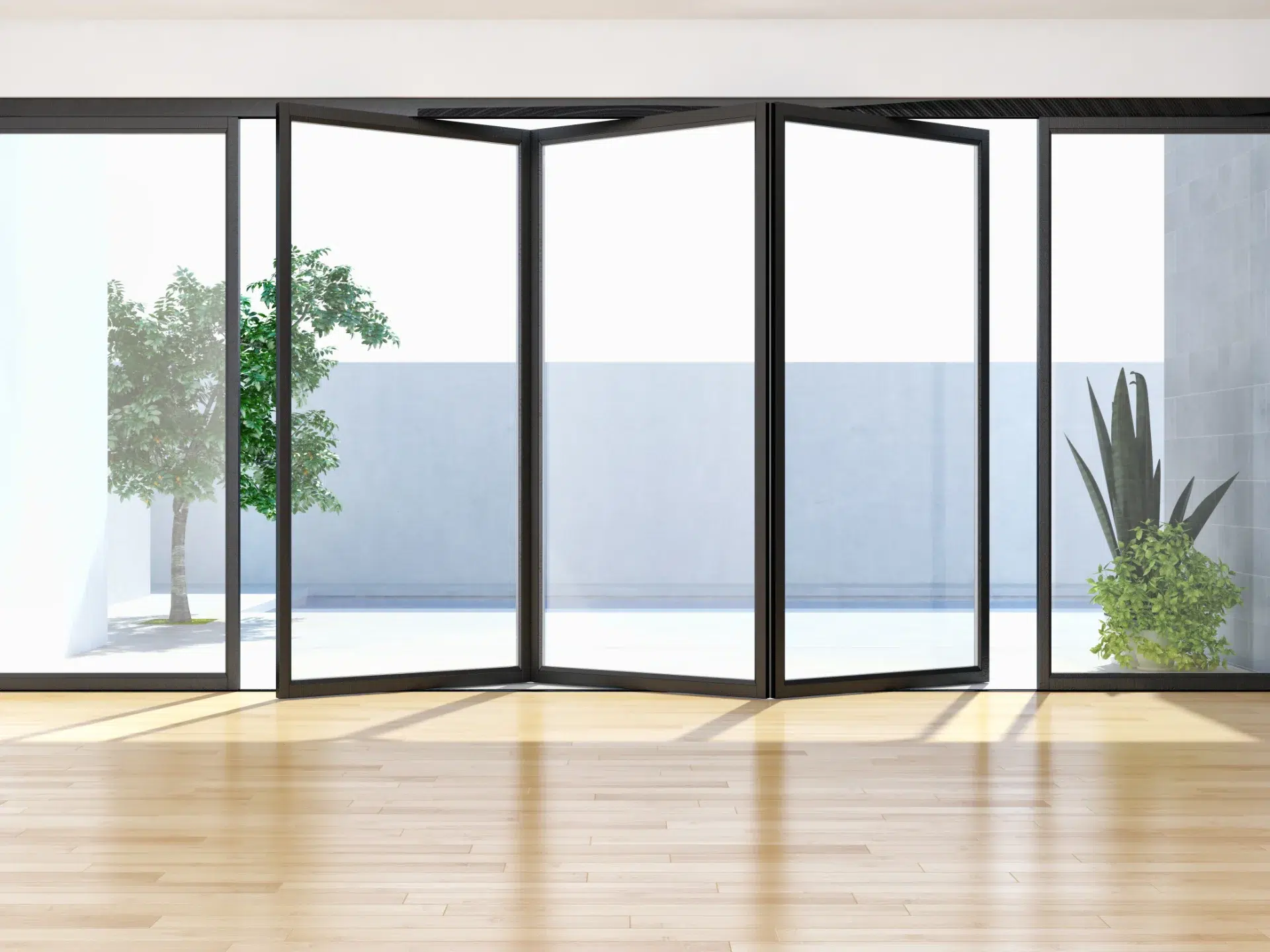 VLX 100 Bifold / Folding Door in San Jose, CA | Westlight Windows San Jose - detail 1